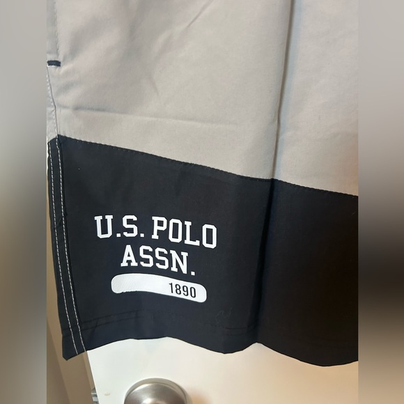 U.S. Polo Assn. USPA Color-Block Swim Shorts - Picture 5 of 16